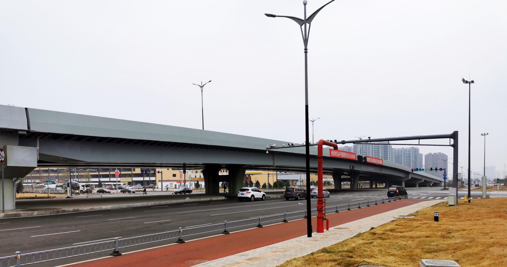 長治北環(huán)大跨度公路鋼橋 長治北環(huán)大跨度公路鋼橋